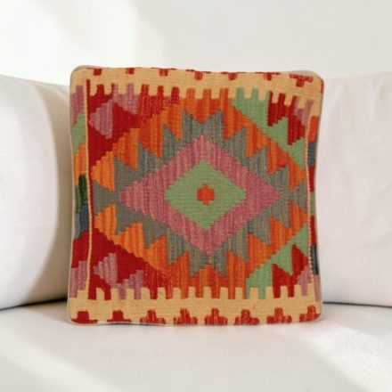 Ručně tkaný povlak na polštář 40x40 Kilim dekorační polštář