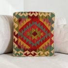 Ručně tkaný povlak na polštář 40x40 Kilim dekorační polštář