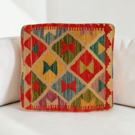 Kilim dekorační polštář 40x40 ručně tkaný povlak na polštář