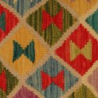 Kilim dekorační polštář 40x40 ručně tkaný povlak na polštář