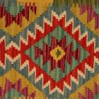 Kilim dekorační polštář 40x40 ručně tkaný povlak na polštář