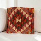 Kilim dekorační polštář 40x40 ručně tkaný povlak na polštář