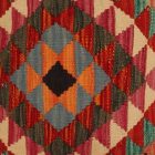 Kilim dekorační polštář 50x45 ručně tkaný povlak na polštář