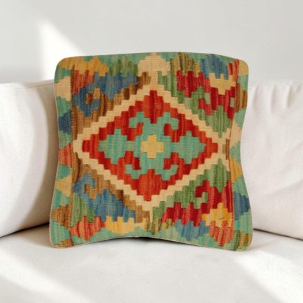 Kilim dekorační polštář 40x40 ručně tkaný povlak na polštář
