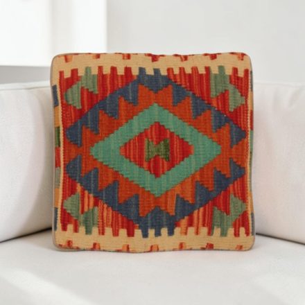Kilim dekorační polštář 40x40 ručně tkaný povlak na polštář