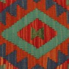 Kilim dekorační polštář 40x40 ručně tkaný povlak na polštář