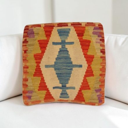 Kilim dekorační polštář 40x40 ručně tkaný povlak na polštář