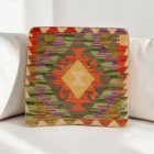 Kilim dekorační polštář 40x40 ručně tkaný povlak na polštář
