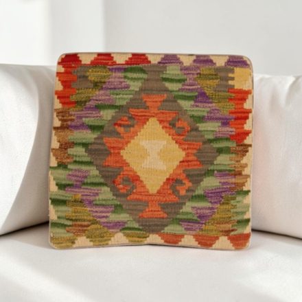 Kilim dekorační polštář 40x40 ručně tkaný povlak na polštář