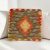 Kilim dekorační polštář 40x40 ručně tkaný povlak na polštář