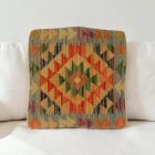 Kilim dekorační polštář 40x40 ručně tkaný povlak na polštář