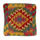 Kilim dekorační polštář 40x40 ručně tkaný povlak na polštář