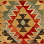 Kilim dekorační polštář 40x40 ručně tkaný povlak na polštář