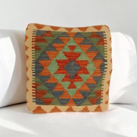   Kilim dekorační polštář 45x45 ručně tkaný povlak na polštář
