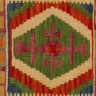 Kilim dekorační polštář 40x40 ručně tkaný povlak na polštář