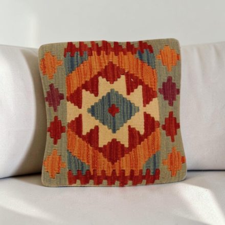 Kilim dekorační polštář 40x40 ručně tkaný povlak na polštář