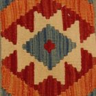 Kilim dekorační polštář 40x40 ručně tkaný povlak na polštář