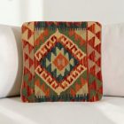 Kilim dekorační polštář 40x40 ručně tkaný povlak na polštář