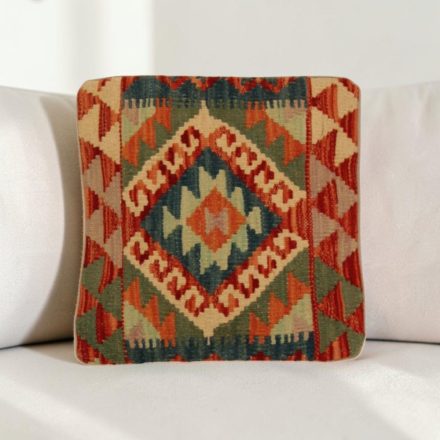 Kilim dekorační polštář 40x40 ručně tkaný povlak na polštář