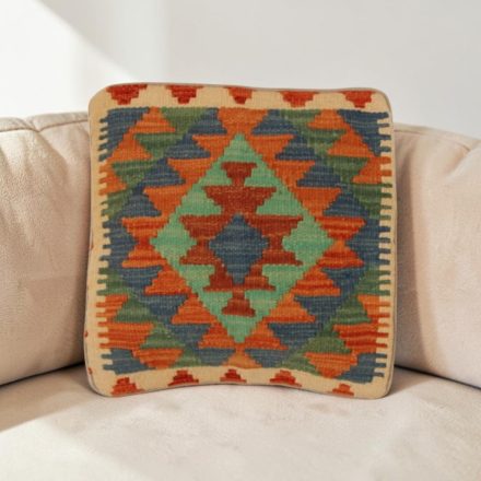 Kilim dekorační polštář 40x40 ručně tkaný povlak na polštář