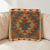 Kilim dekorační polštář 40x40 ručně tkaný povlak na polštář