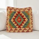 Kilim dekorační polštář 40x40 ručně tkaný povlak na polštář
