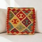 Kilim dekorační polštář 40x40 ručně tkaný povlak na polštář