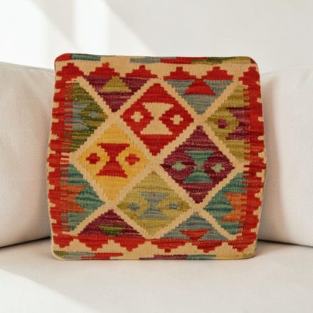 Kilim dekorační polštář 40x40 ručně tkaný povlak na polštář