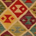 Kilim dekorační polštář 40x40 ručně tkaný povlak na polštář