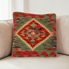 Kilim dekorační polštář 40x40 ručně tkaný povlak na polštář