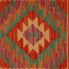 Kilim dekorační polštář 40x40 ručně tkaný povlak na polštář
