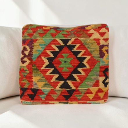 Kilim dekorační polštář 40x40 ručně tkaný povlak na polštář