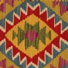 Kilim dekorační polštář 40x40 ručně tkaný povlak na polštář
