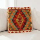 Kilim dekorační polštář 45x45 ručně tkaný povlak na polštář
