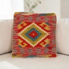Kilim dekorační polštář 45x45 ručně tkaný povlak na polštář