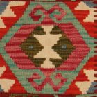Kilim dekorační polštář 40x40 ručně tkaný povlak na polštář