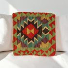 Kilim dekorační polštář 40x40 ručně tkaný povlak na polštář