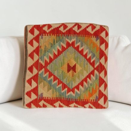 Kilim dekorační polštář 40x40 ručně tkaný povlak na polštář