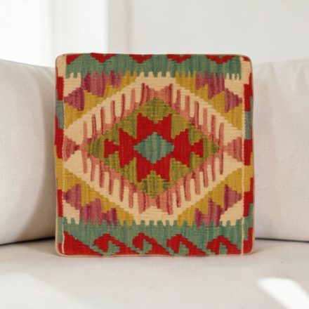 Kilimový polštář 40x40 ručně tkaný povlak na polštář