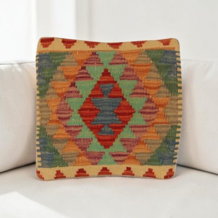 Kilimový polštář 40x40 ručně tkaný povlak na polštář