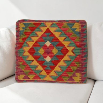 Kilimový polštář 40x40 ručně tkaný povlak na polštář