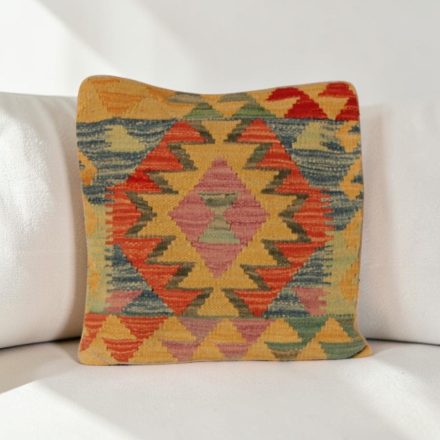 Kilimový polštář 40x40 ručně tkaný povlak na polštář