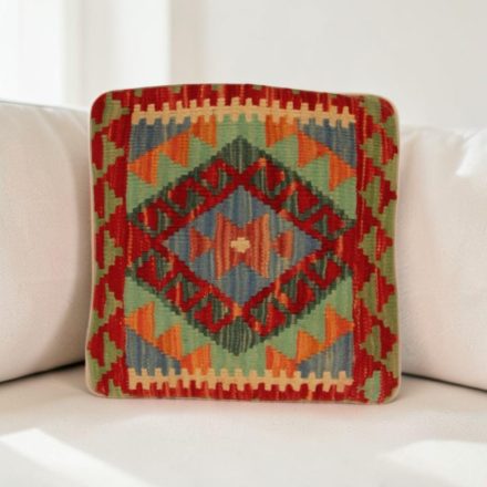 Kilimový polštář 40x40 ručně tkaný povlak na polštář