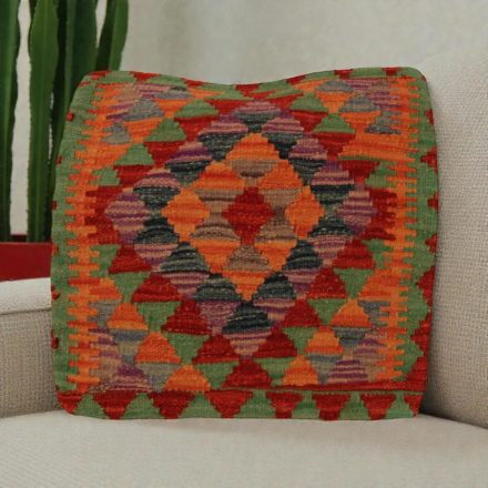 Orientální dekorativní polštář 50x50 ručně tkaný povlak na polštář Kilim