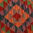 Orientální dekorativní polštář 50x50 ručně tkaný povlak na polštář Kilim
