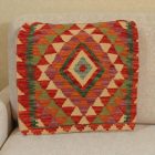 Orientální dekorativní polštář 50x50 ručně tkaný povlak na polštář Kilim