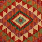 Orientální dekorativní polštář 50x50 ručně tkaný povlak na polštář Kilim