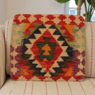 Kilim polštář 45x45 ručně tkaný povlak na polštář