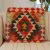 Kilim polštář 45x45 ručně tkaný povlak na polštář