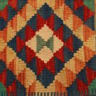 Kilim dekorativní polštář 50x50 ručně tkaný povlak na polštář